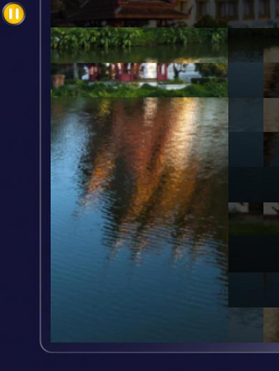 Dựa vào các hình đổ bóng, phản chiếu hoặc góc nhìn để ghép ảnh