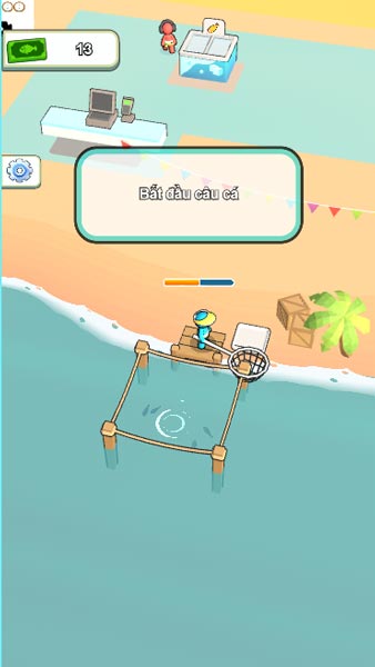 Bắt đầu bằng việc đánh bắt cá