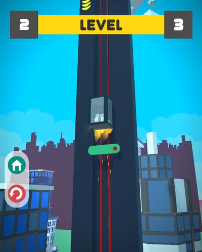 Đưa thang máy xuống dưới tầng 1 an toàn