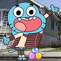 Gumball bắn kẹo