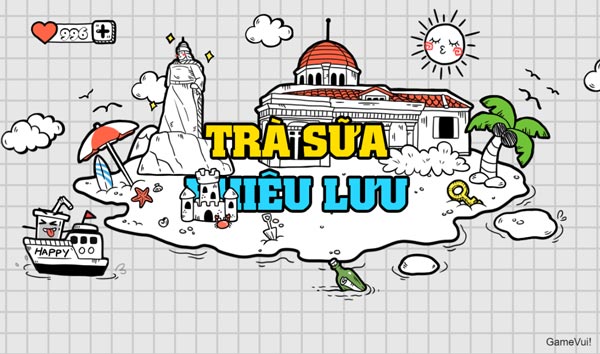 Chơi game Trà sữa phiêu lưu - GameVui