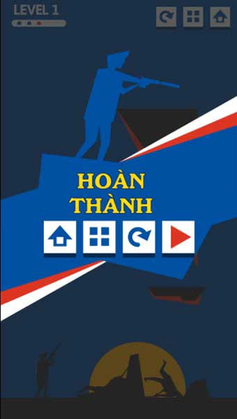 Hoàn thành cấp độ
