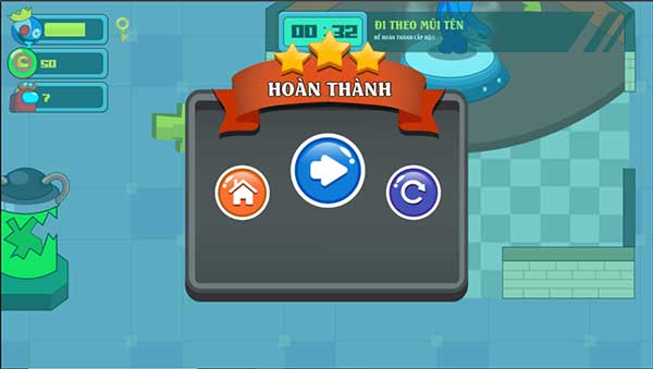 Hoàn thành cấp độ