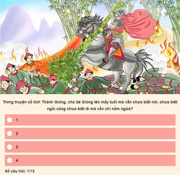 Những câu đố về truyện cổ tích Việt Nam