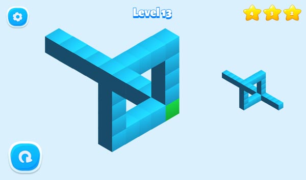 Vì đây là những hình ảo giác Tribar nên người chơi hãy quan sát thật kỹ