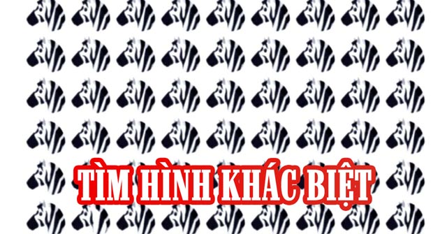 Tìm hình khác biệt