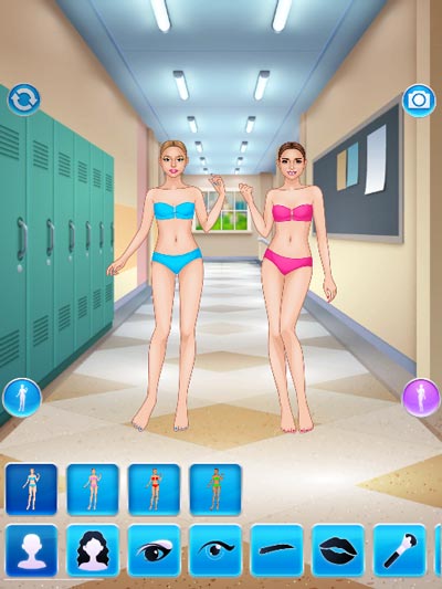 Chơi game Thời trang nữ sinh trung học - GameVui