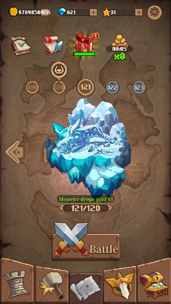 Có 3 bản đồ chính để người chơi trải nghiệm