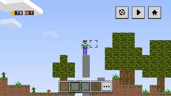 Hoặc các bạn có thể thử chế độ sáng tạo - Building