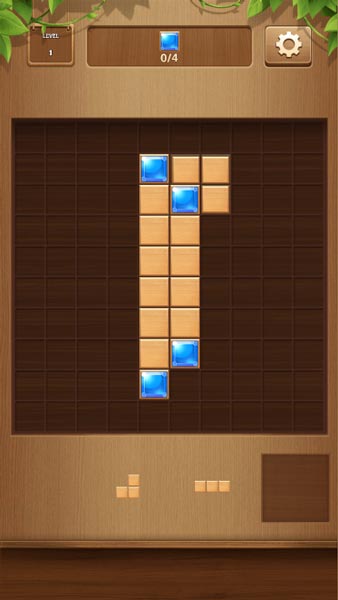 Hoàn thành nhiệm vụ bằng cách gom đủ các khối theo mục tiêu