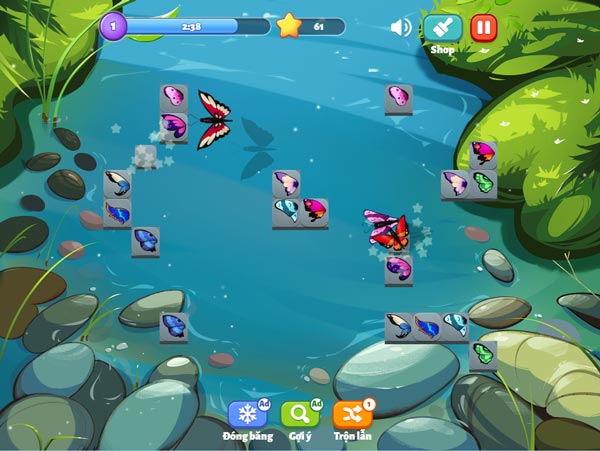 Nhanh chóng hoàn thành level thử thách trước khi hết thời gian