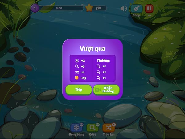 Kỷ lục của người chơi sau mỗi cấp độ