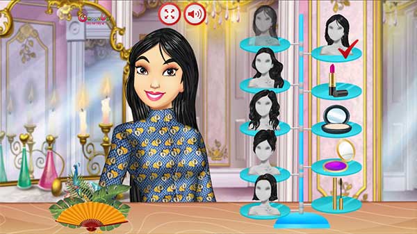 Hãy trang điểm cho Mulan