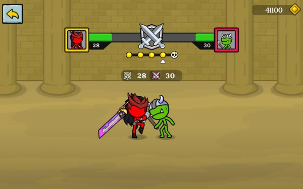 Sử dụng xu vàng để nâng cấp chỉ số sức mạnh