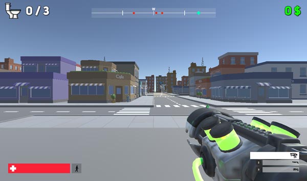 Nhập vai vào nhân vật tay súng theo phong cách FPS