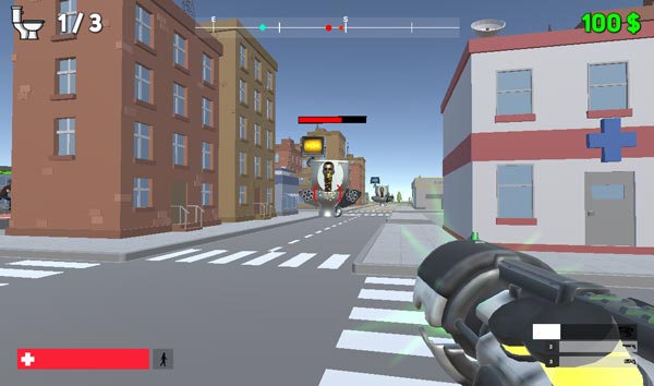 Tận dụng ưu điểm của 3 loại súng để tấn công từ xa