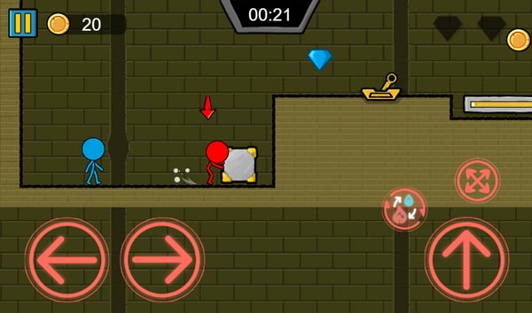 Tận dụng các hòn đá để nhảy lên cao