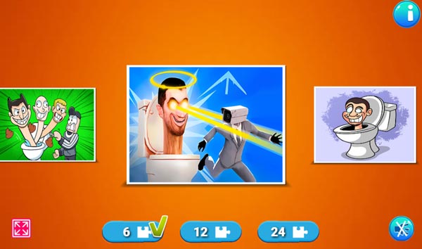 Có khá nhiều ảnh mẫu mang phong cách Skibidi Toilet