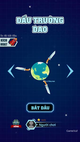 Chơi game Đấu trường Dao - GameVui