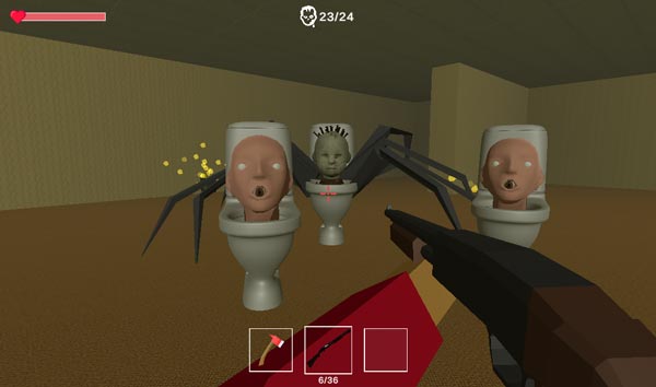 Đừng để quái vật Skibidi Toilet tiến lại gần