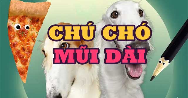 Chú chó mũi dài