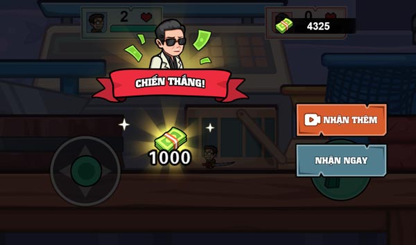 Giúp sát thủ GameVui giành chiến thắng