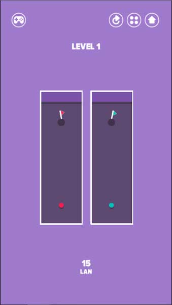 Hãy đưa bóng xuống hố