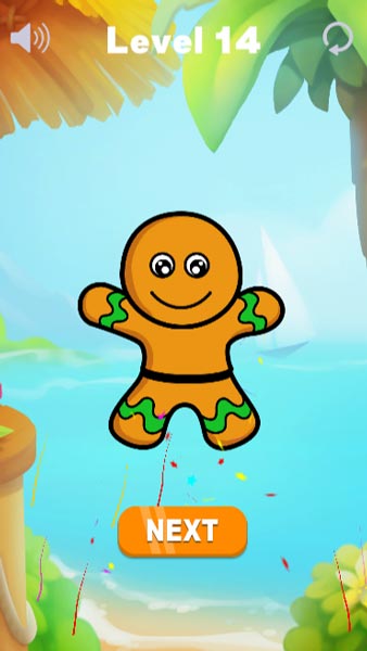 Vượt qua thật nhiều cấp độ trong game Kết nối hình ảnh