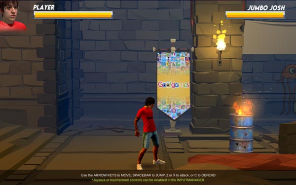 Điều khiển nhân vật di chuyển và chiến đấu