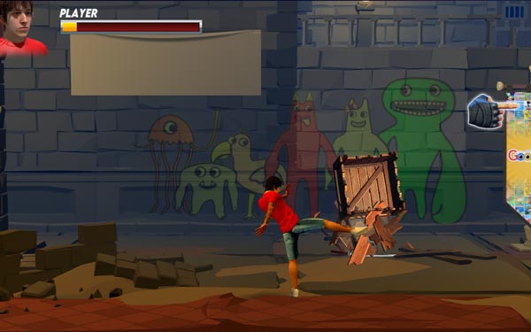 Phá vỡ các hộp gỗ, thùng gỗ để nhặt vật phẩm