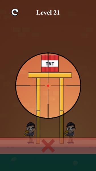 Bắn nổ khối thuốc nổ TNT