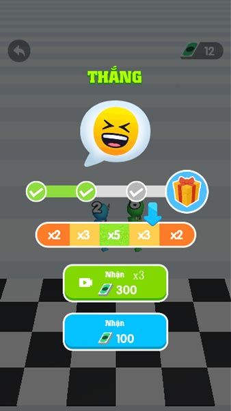 Nhận số tiền thưởng