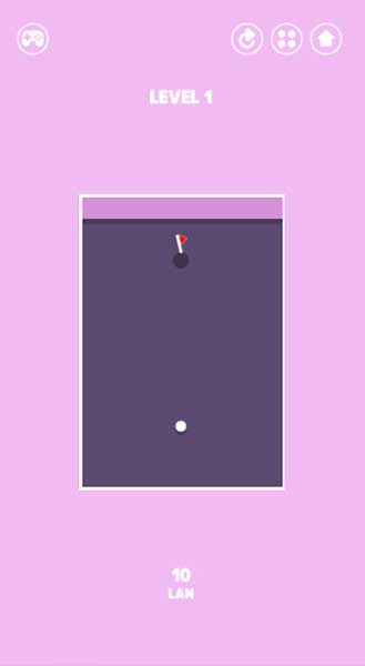 Hãy đưa bóng xuống lỗ