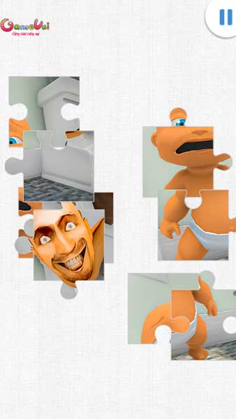 Hãy xếp các mảnh ghép với nhau