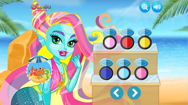 Hãy trang điểm cho nữ quái