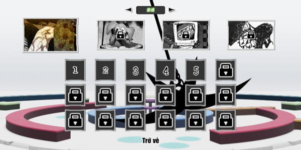 Lựa chọn chế độ chơi và các cấp độ level khác nhau