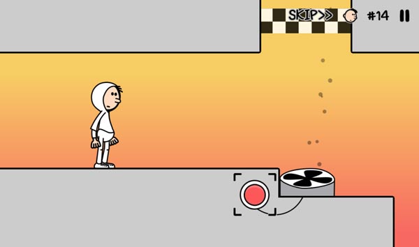 Bật quạt gió bằng cách bấm nút đỏ