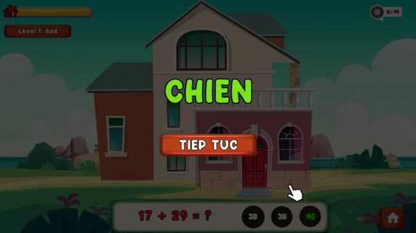 Giành chiến thắng tất cả level cấp độ