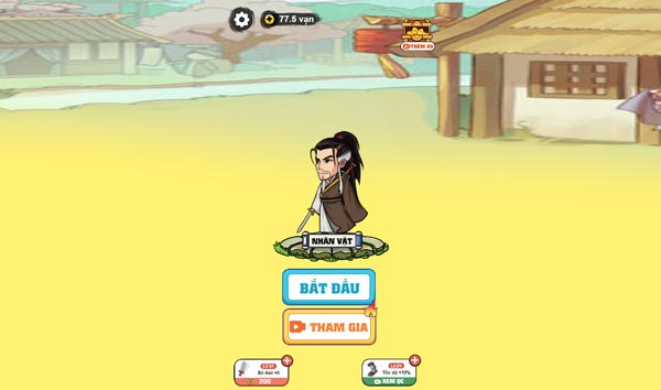 Chơi game Đại hiệp so tài - GameVui