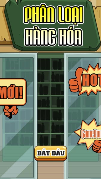 Chơi game Phân loại hàng hóa - GameVui