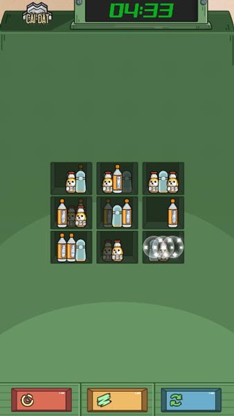 Đặt 3 vật phẩm giống nhau để ghi điểm