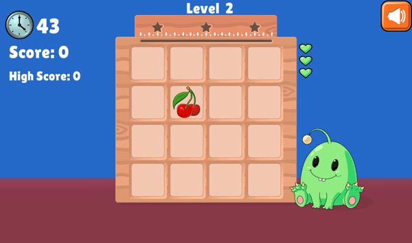 Giúp chú quái vật phân biệt thức ăn