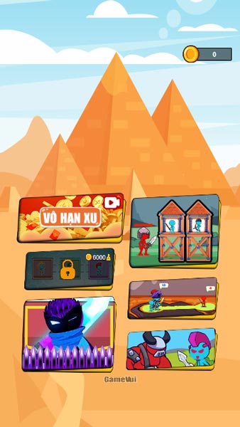 Chơi game Stick Hero công thành chiến 2 - GameVui