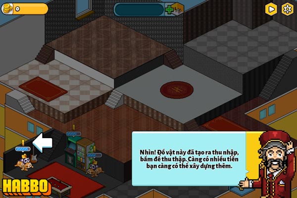 Chơi game Khách sạn Habbo - GameVui