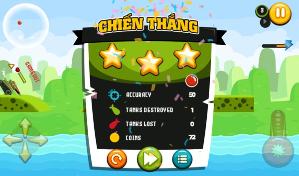 Giành chiến thắng trên tất cả trận chiến đấu