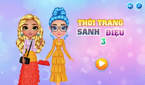 Chơi game Thời trang sành điệu 3 - GameVui