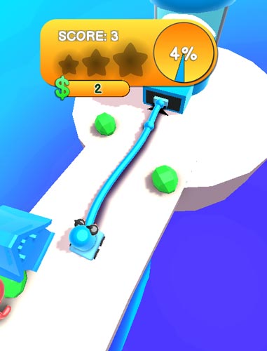 Mang rác bụi và cho vào thùng tái chế