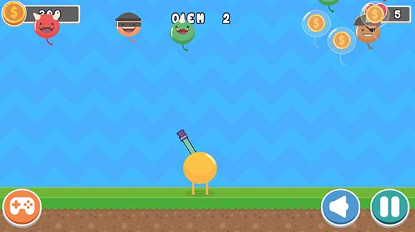 Hãy bắn trúng càng nhiều bóng bay càng tốt