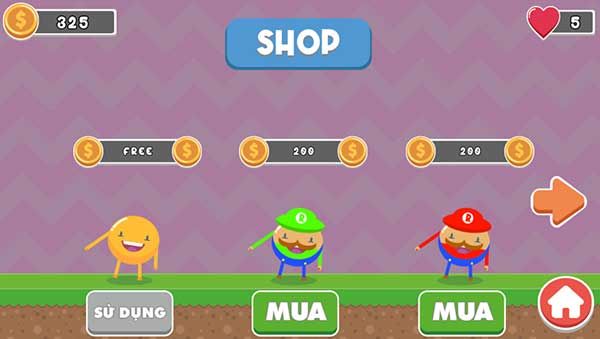 Mua nhân vật mới