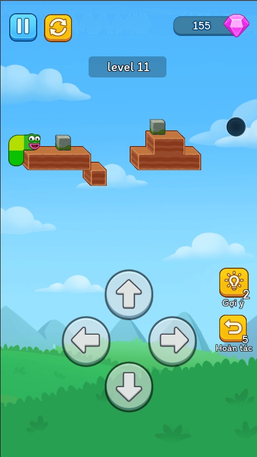 Độ khó game sẽ càng tăng khi càng lên level cao hơn